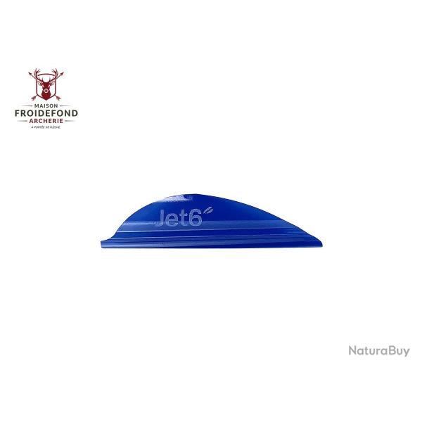 Plume Jet6 2" x50- Korea Archery - Gaucher / Bleu