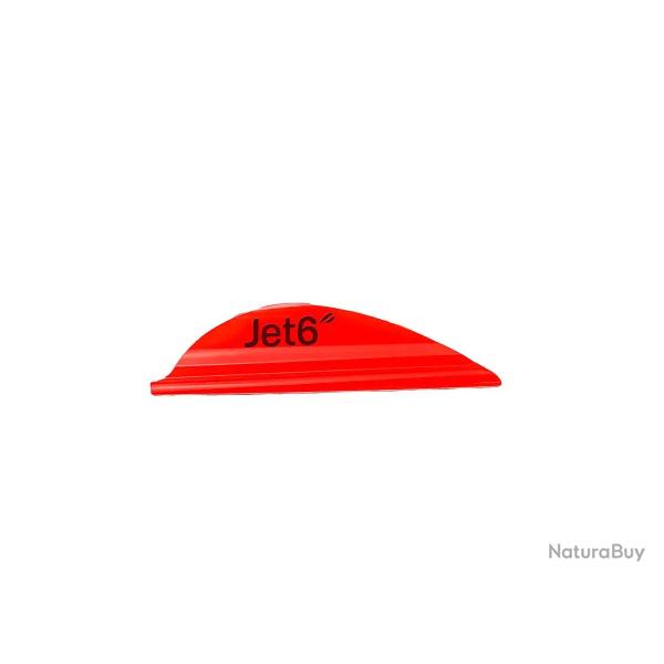 Plume Jet6 2" x50- Korea Archery - Gaucher / Orange