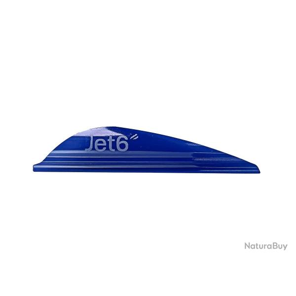 Plume Jet6 2.5" x50- Korea Archery - Droitier / Bleu
