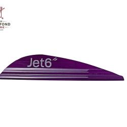 Plume Jet6 2.5" x50- Korea Archery - Droitier / Violet