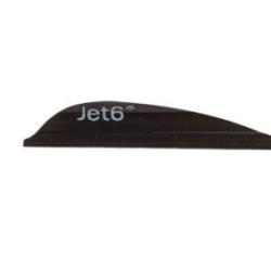 Plume Jet6 2.5" x50- Korea Archery - Gaucher / Noir