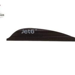 Plume Jet6 2.5" x50- Korea Archery - Gaucher / Noir