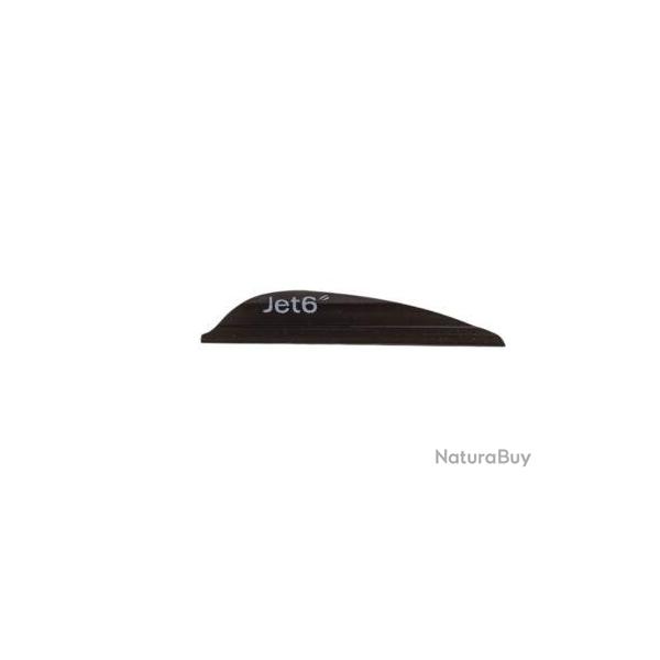 Plume Jet6 2.5" x50- Korea Archery - Gaucher / Noir