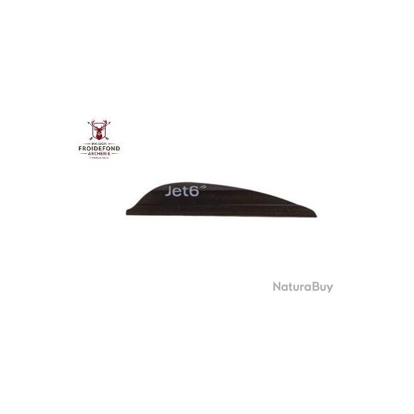 Plume Jet6 2.5" x50- Korea Archery - Gaucher / Noir