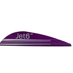 Plume Jet6 2.5" x50- Korea Archery - Gaucher / Violet