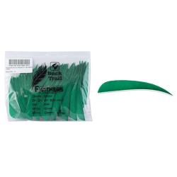 Plume Naturelle Parabolique 4" - Vert / BuckTrail
