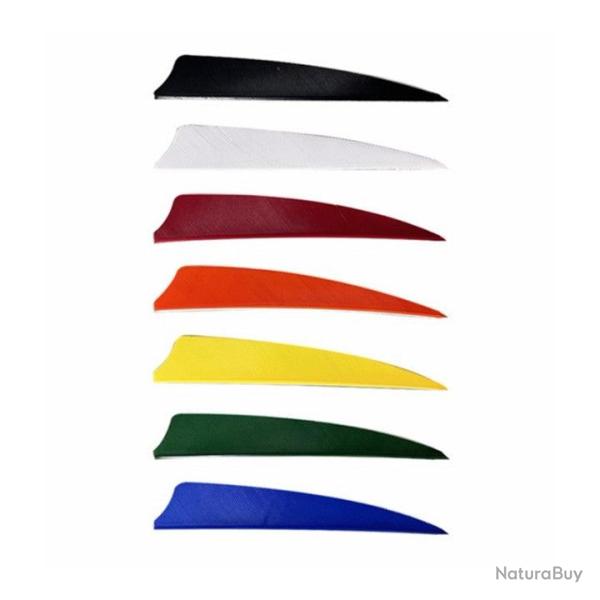 Plume Naturelle Shield 3" - Orange / Shocq