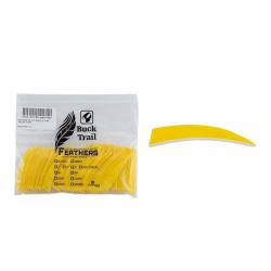 Plume Naturelle Shield 3" - Jaune / BuckTrail