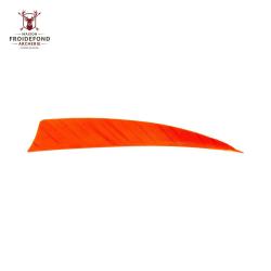 Plume Naturelle Shield 4" - Orange / Avalon / RW