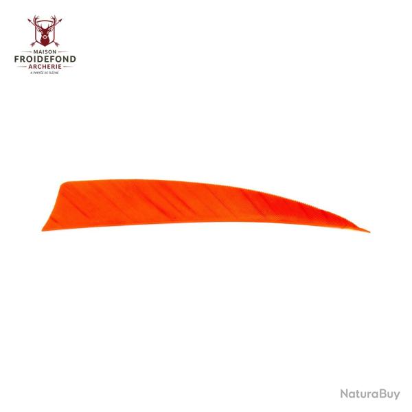 Plume Naturelle Shield 4" - Orange / Avalon / RW