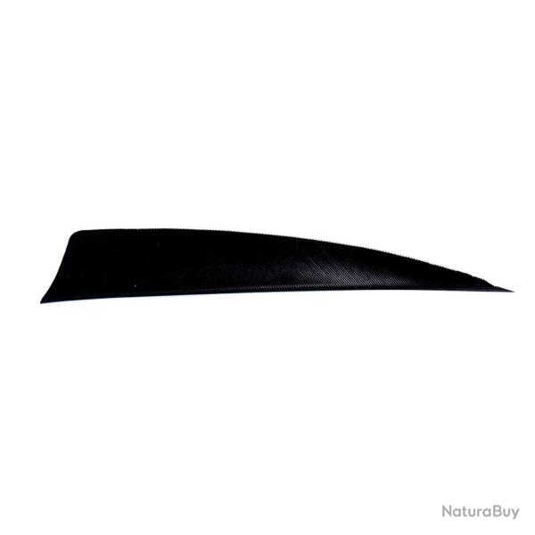 Plume Naturelle Shield 4" - Noir / Avalon / RW