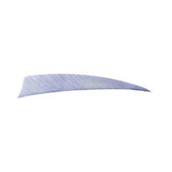 Plume Naturelle Shield 4" - Gris / Avalon / RW