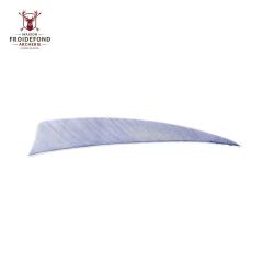 Plume Naturelle Shield 4" - Gris / Avalon / RW