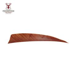 Plume Naturelle Shield 4" - Marron / Avalon / RW