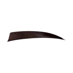 Plume Naturelle Shield 4" - Gris fonc&eacute; / Avalon / RW