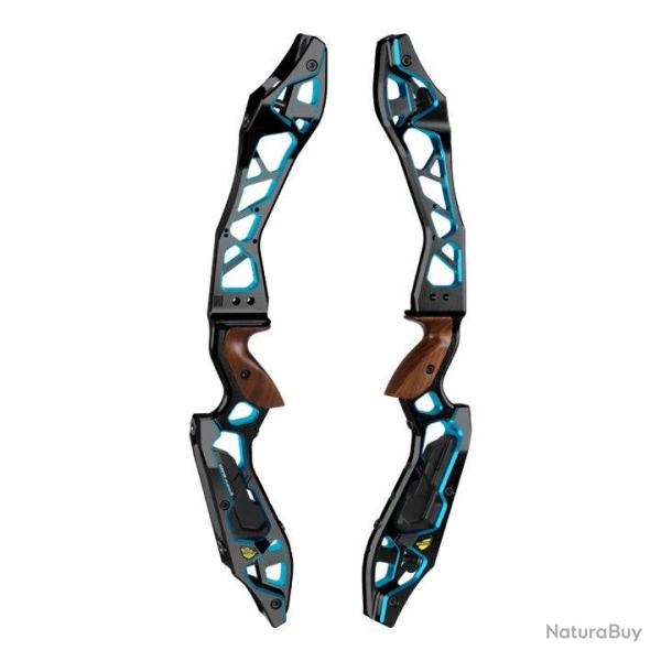 Poign�e Elezo 25" - Kinetic - Droitier / Noir/Turquoise