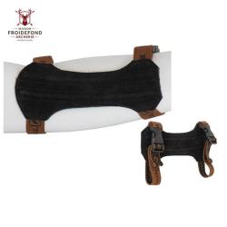 Prot&egrave;ge bras Traditionnel cuir Premium- Buck Trail - Noir