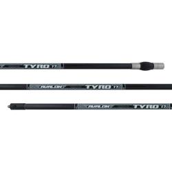 Stabilisateur centrale carbone TYRO 17 mm - Avalon - Gris / 30"