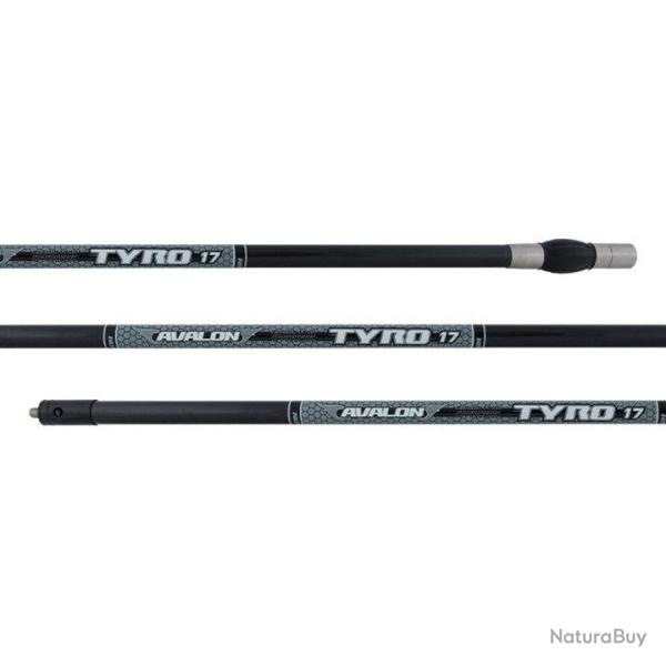 Stabilisateur centrale carbone TYRO 17 mm - Avalon - Gris / 30"