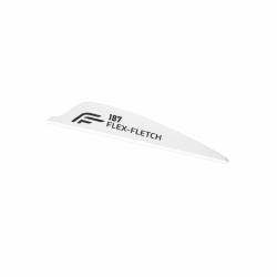 Vane FFP-187 Shield - Flex Fletch - Blanc