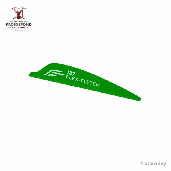 Vane FFP-187 Shield - Flex Fletch - vert cosmic