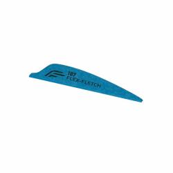 Vane FFP-187 Shield - Flex Fletch - bleu fluo
