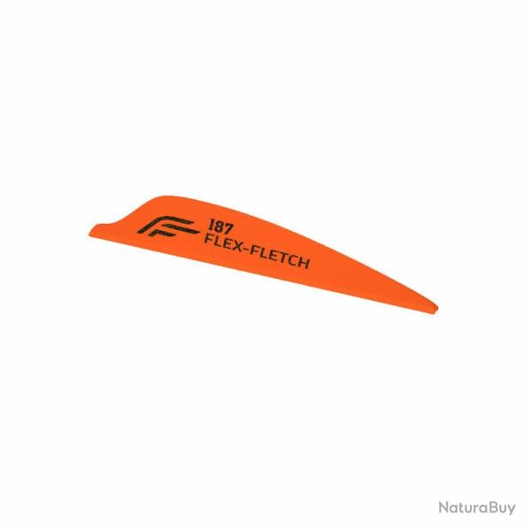 Vane FFP-187 Shield - Flex Fletch - Orange Fluo