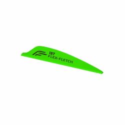 Vane FFP-187 Shield - Flex Fletch - Vert pomme