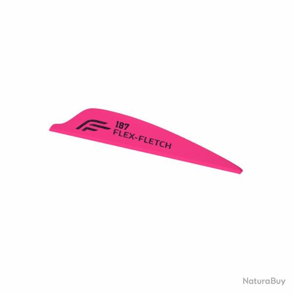 Vane FFP-187 Shield - Flex Fletch - Rose
