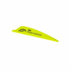 Vane FFP-187 Shield - Flex Fletch - Jaune fluo