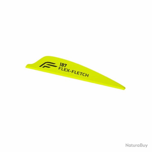 Vane FFP-187 Shield - Flex Fletch - Jaune fluo