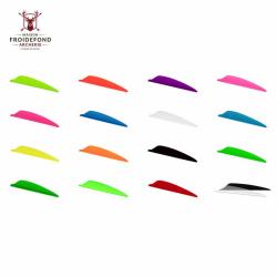 Vane FFP-187 Shield - Flex Fletch - Translucide