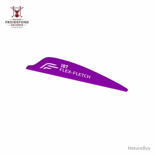 Vane FFP-187 Shield - Flex Fletch - Violet