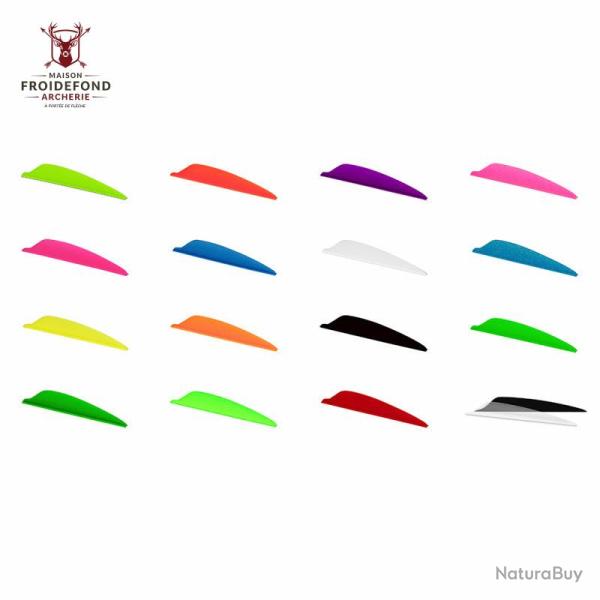 Vane FFP-187 Shield - Flex Fletch - Or