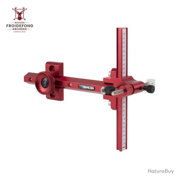 Viseur TYRO METAL - Avalon - Rouge / Gaucher