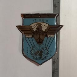 Insigne du 17&egrave;me r&eacute;giment de g&eacute;nie parachutiste (17&egrave;me RGP) - Liban (1978)