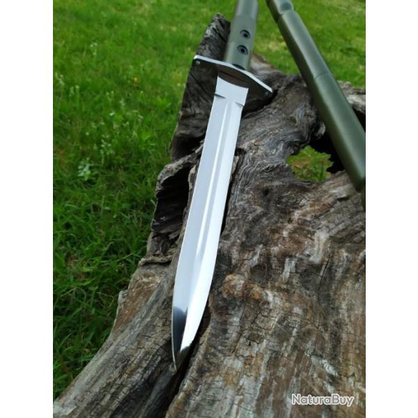 �PIEU DE CHASSE LANCE D�MONTABLE PROFESSIONNEL  LAME DE 30 CM TR�S R�SISTANTE (854)