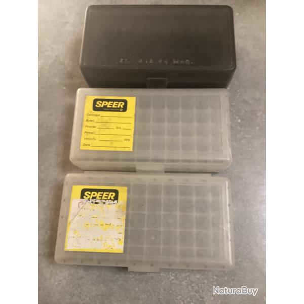 Lot bo�te de transport pour munitions J&J autre
