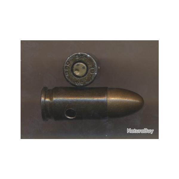 (14733) 9x19 Parabellum Neutra ALLEMAGNE WW2