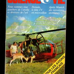 science et vie 662 de 1972, bombe A, pomates, insectes, cerveau, tv, ordinateurs , voir sommaire