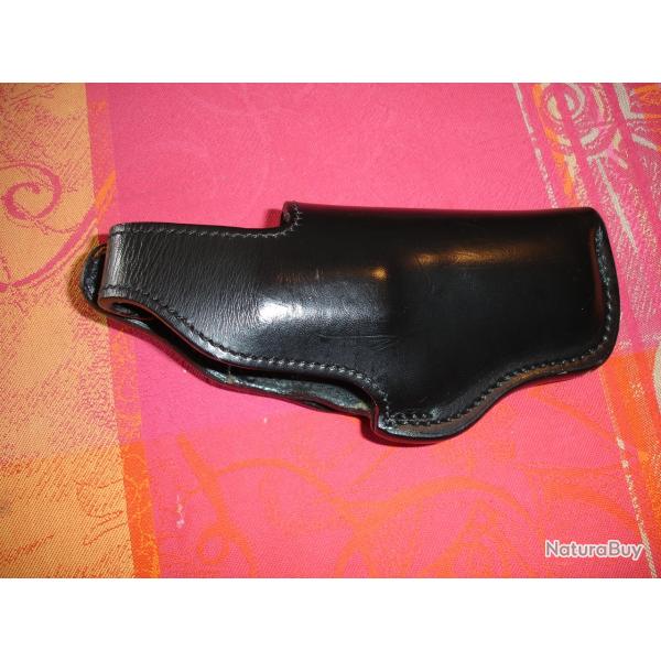 HOLSTER CUIR POUR REVOLVER 3"