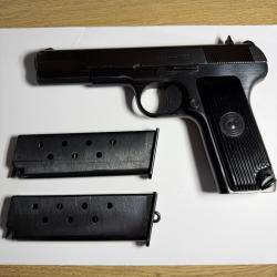 Rare, puissant et robuste Pistolet M57 TT33 Zastava Tokarev 7.62x25 mm