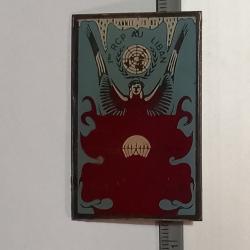 Insigne du 1er r&eacute;giment de chasseurs parachutistes (1er RCP) - Liban (1980) - Variante