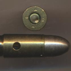 (14739) 9x19 Parabellum Neutra Arm&eacute;e Suisse en 1983