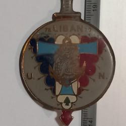 Insigne du 8&egrave;me r&eacute;giment parachutiste d'infanterie de marine (8&egrave;me RPIMa) - Liban (78/79)
