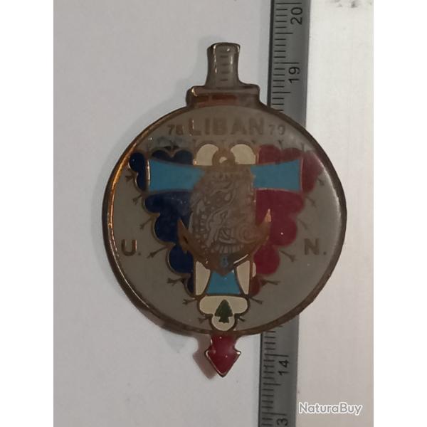 Insigne du 8�me r�giment parachutiste d'infanterie de marine (8�me RPIMa) - Liban (78/79)