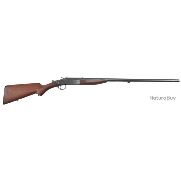 OCCASION JARDIN - FUSIL MONOCOUP IVER JOHNSON CAL.12/70 IDEAL PALOMBIERE