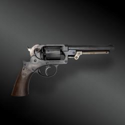 REVOLVER STARR MOD&Egrave;LE 1858 MILITAIRE Etats-Unis, XIX&egrave;me si&egrave;cle p&eacute;riode guerre de s&eacute;cession