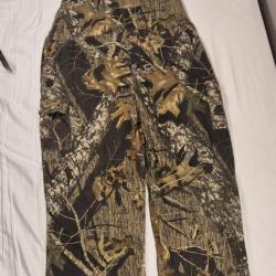 Salopette de chasse camouflage realtree, marque Mossy Oak, taille XXL
