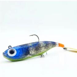 Leurre souple Biwaa Divinator 35gr EXCLUSIF Ghost Blue Perch